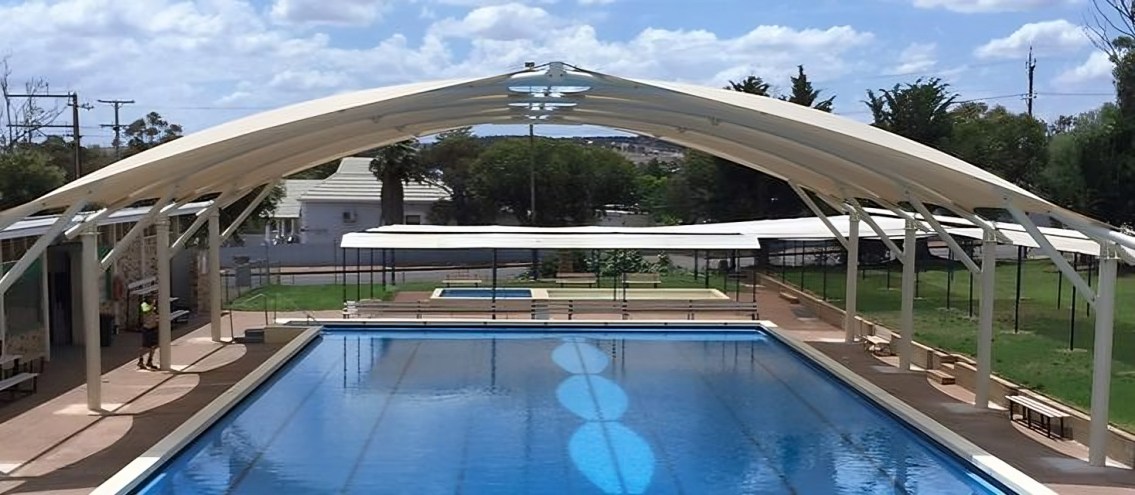 Swimming Pool Tensile Structure image 5